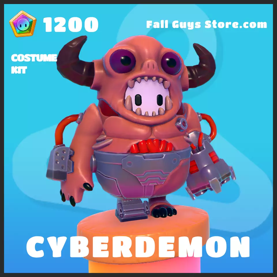 cyberdemon special cosume fall guys
