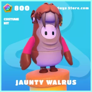 jaunty walrus rare costume fall guys