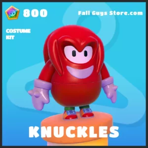 knuckles costume fall guys sonic