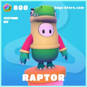 raptor rare costume fall guys