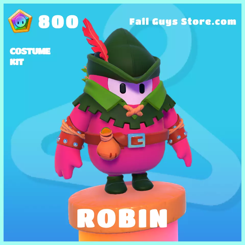 robin rare costume fall guys