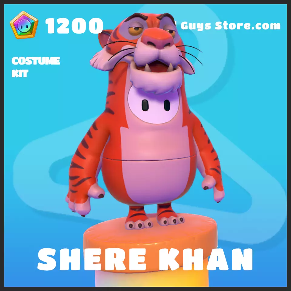 shere khan costume fall guys
