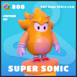 super sonic costume fall guys sonic