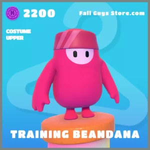 training beandana costume upper fall guys