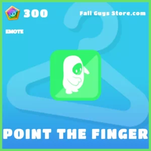 Point the Finger Fall Guys Emote