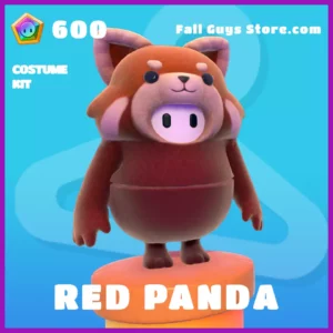 Red Panda Costume Kit Skin in Fall Guys