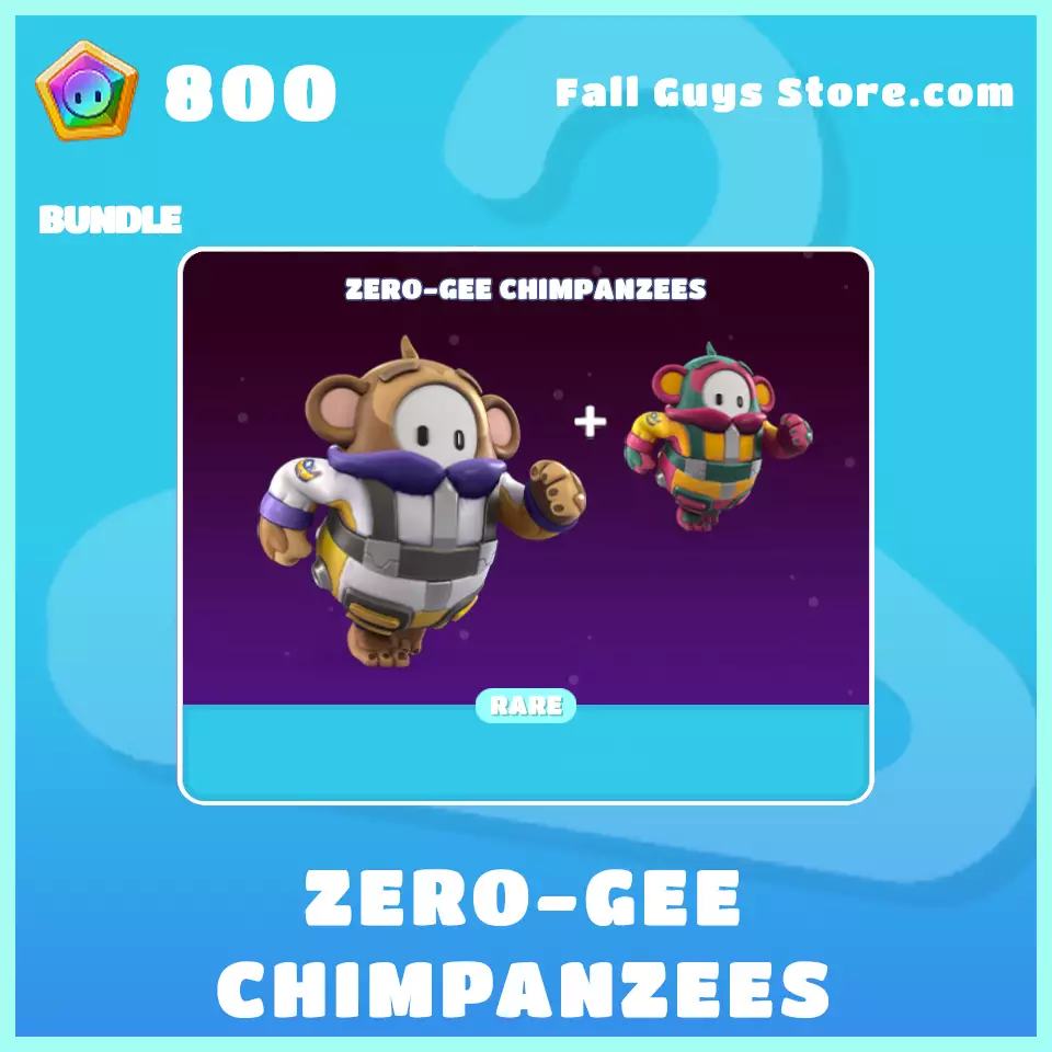 Zero-Gee Chimpanzees Fall Guys Bundle