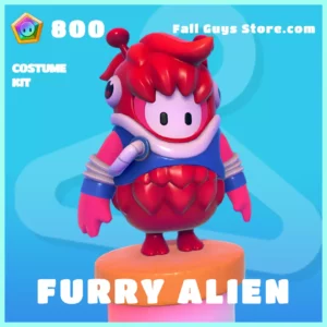 furry alien rare costume fall guys