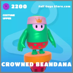 Crowned Beandana Costume Upper in Fall Guys