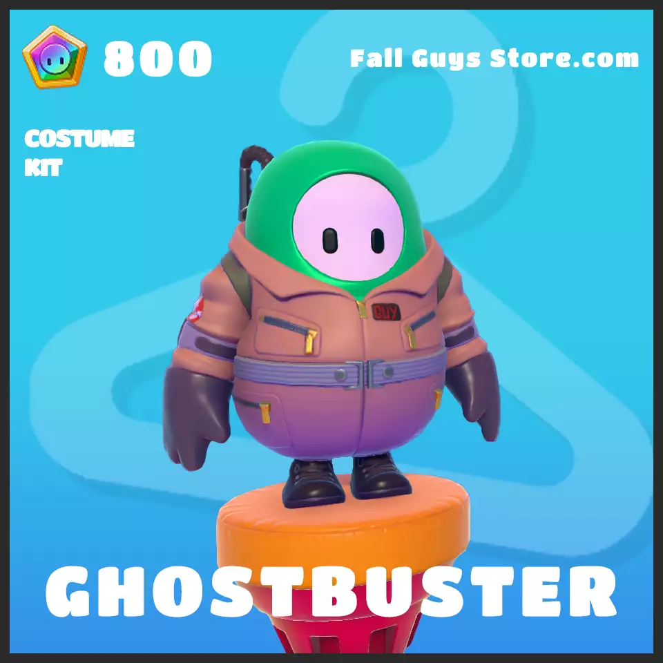Ghostsbusters Costume Kit Fall Guys Skin