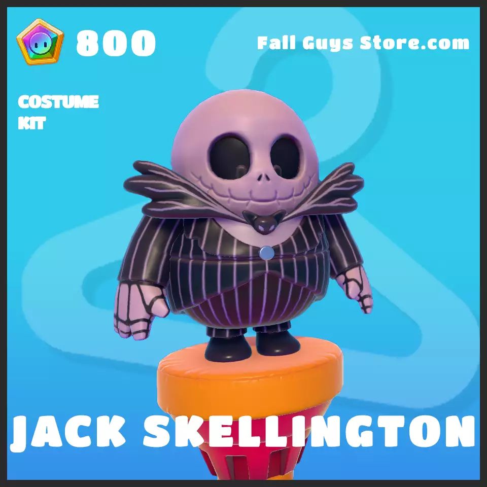 Jack Skellington Skin Costume Kit in Fall Guys