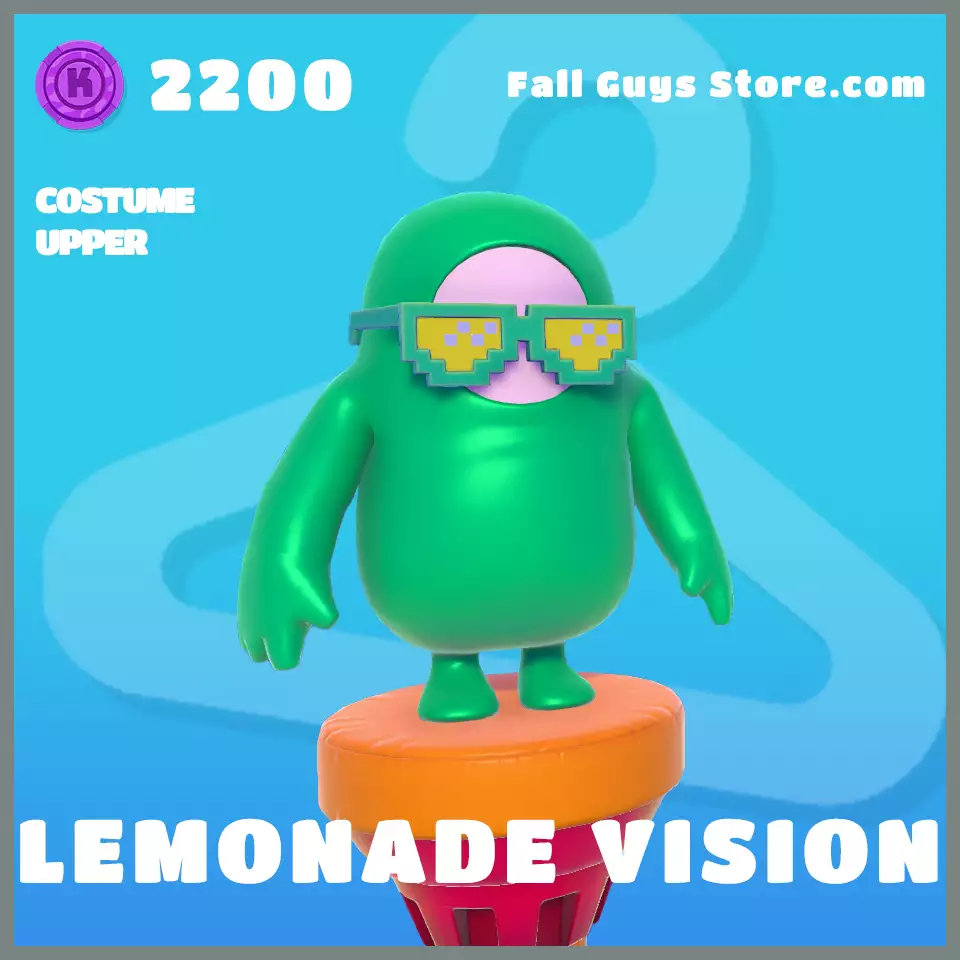 Lemonade Costume Upper Skin in Fall Guys