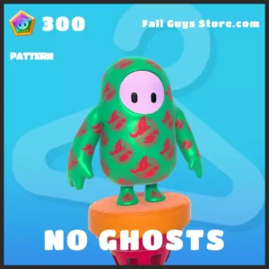 No Ghosts Ghostbusters Fall Guys Pattern