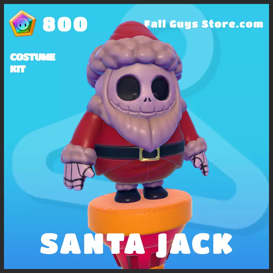 Santa jack Skin Costume Kit in Fall Guys