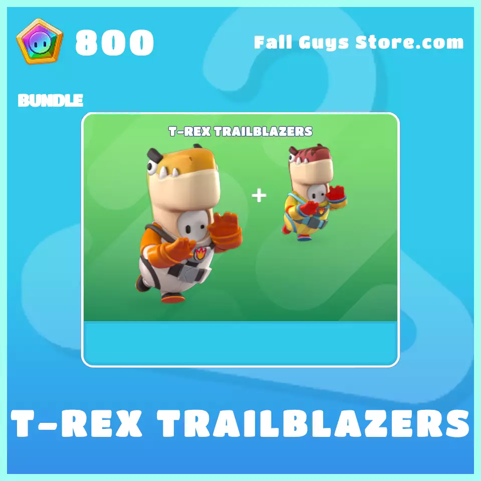 T-Rex Trailblazers Fall Guys Bundle