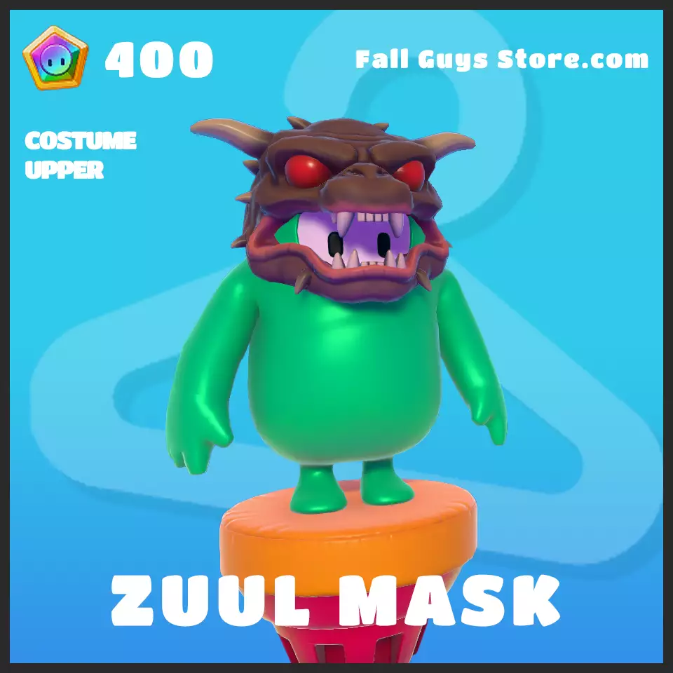 Zuul Mask Costume Upper Ghostbusters Fall Guys Skin