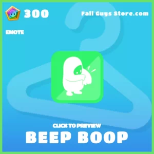 beep boop emote fall guys
