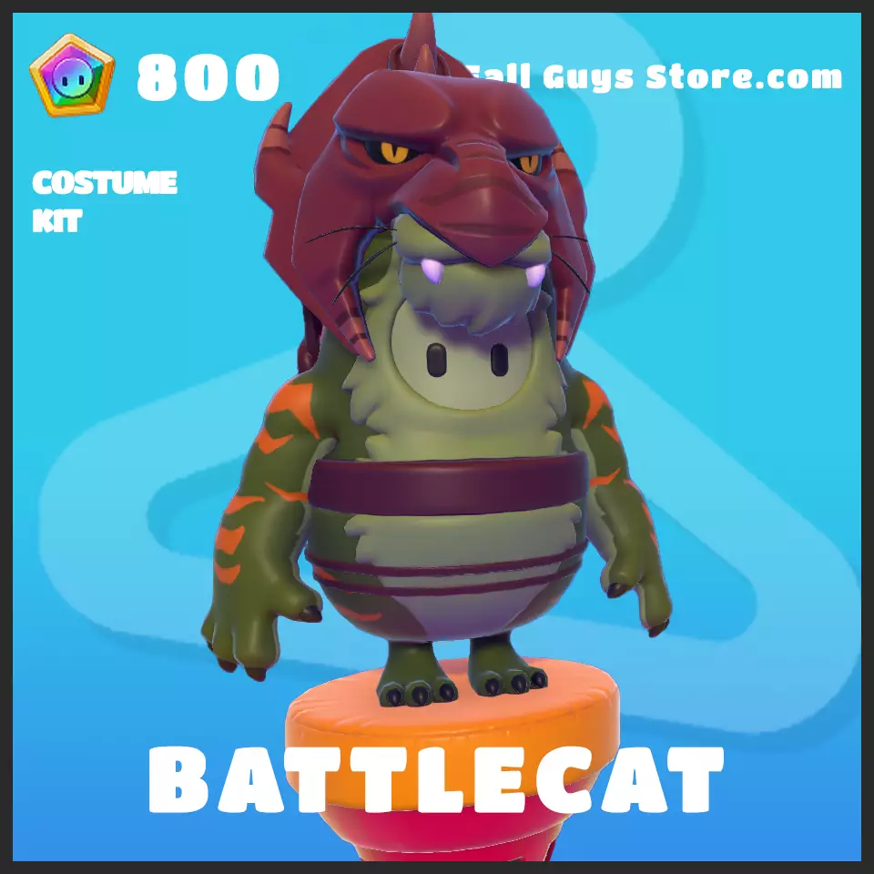 Battlecat Costume Kit Fall Guys Skin