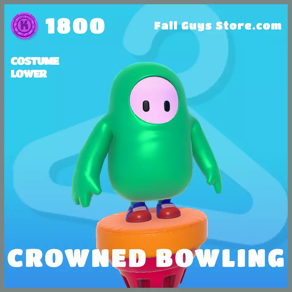 Crowned Bowling Costume Lower Fall Guys Skin