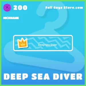 Deep Sea Diver Nickname in Fall Guys