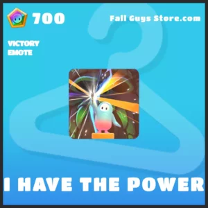 I have the power Victory Emote in Fall Guys