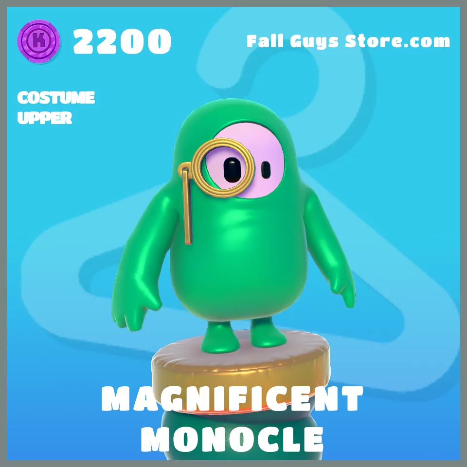 Magnificent Monocle Costumer Upper Skin in Fall Guys