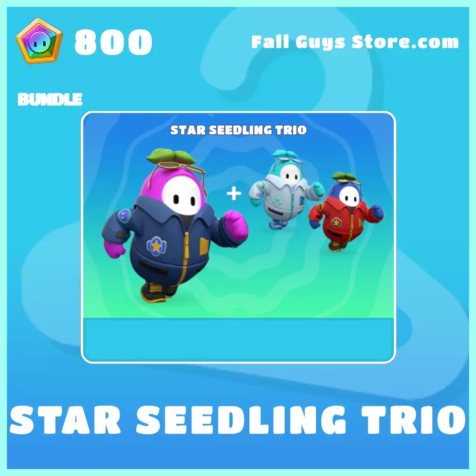 Star Seedling Trio Fall Guys Bundle