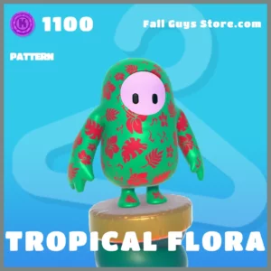 Tropical Flora Pattern in Fall Guys