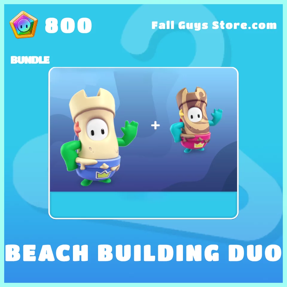 Beach Building Duo Bundle in Fall Guys