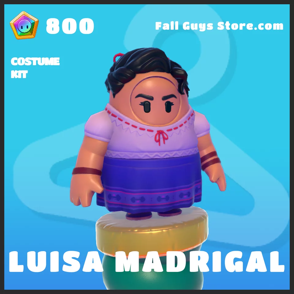 Luisa Madrigal Costume Skin in Fall Guys Disney Encanto