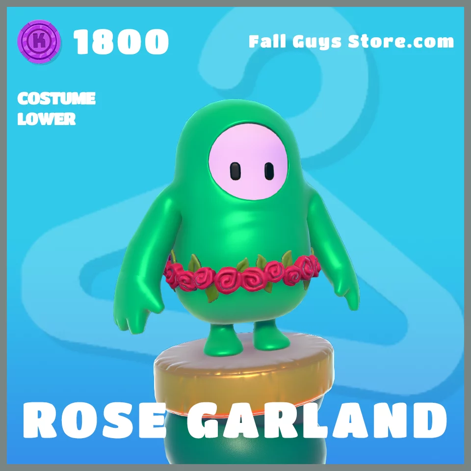 Rose Garland Costume Lower Skin in Fall Guys