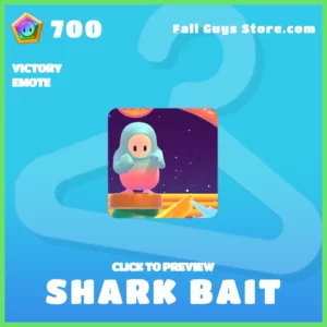 Shark Bait Victory Emote in Fall Guys