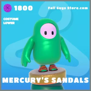 mercury's sandals costume lower fall guys