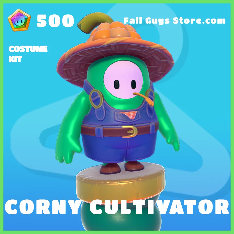 Corny Cultivator Costume Kit Skin in Fall Guys
