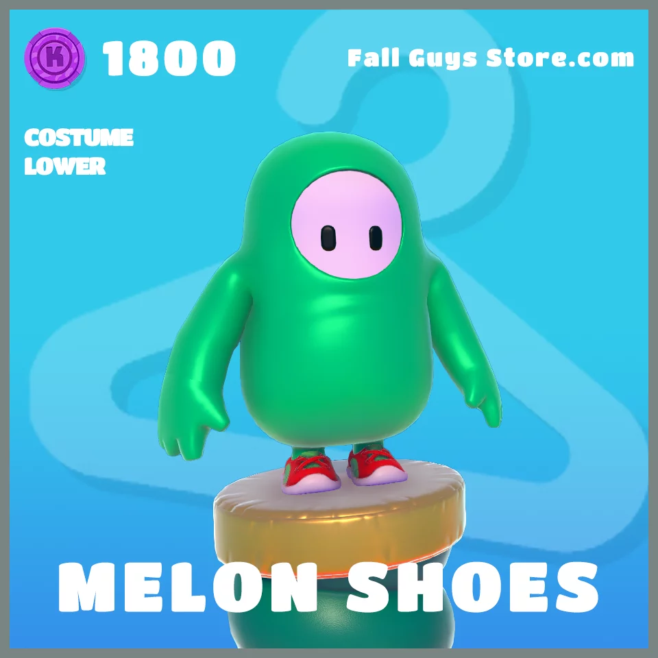 Melon Shoes costume lower in Fall Guys