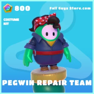 Pegwin Repair Team Costume kit in in Fall Guys