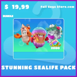 Stunning Sealife Pack Bundle in Fall Guys