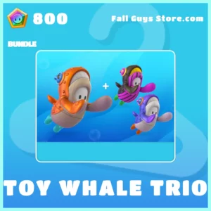 TOY WHALE TRIO BUNDLE IN FALL GUYS