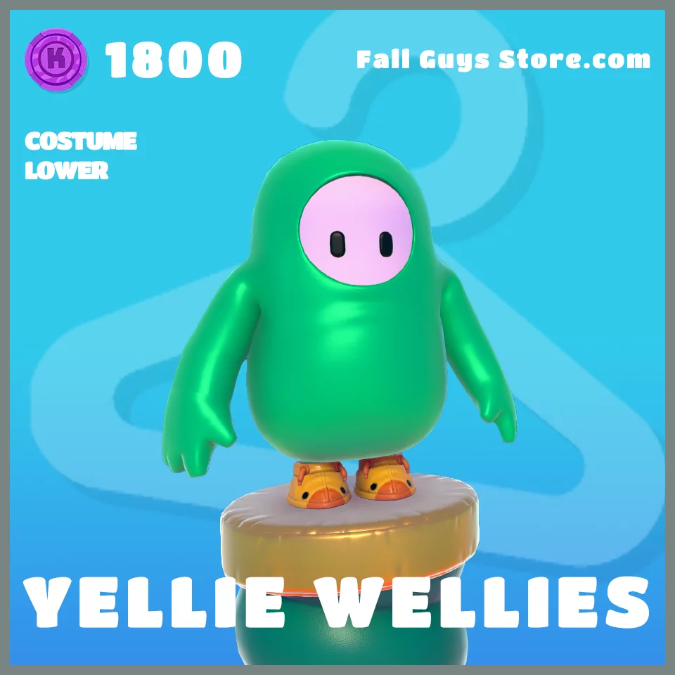 Yellie Wellies costume lower skin in Fall Guys
