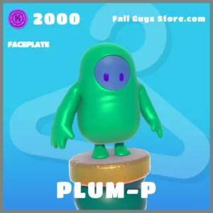 Plum-P Faceplate in Fall Guys