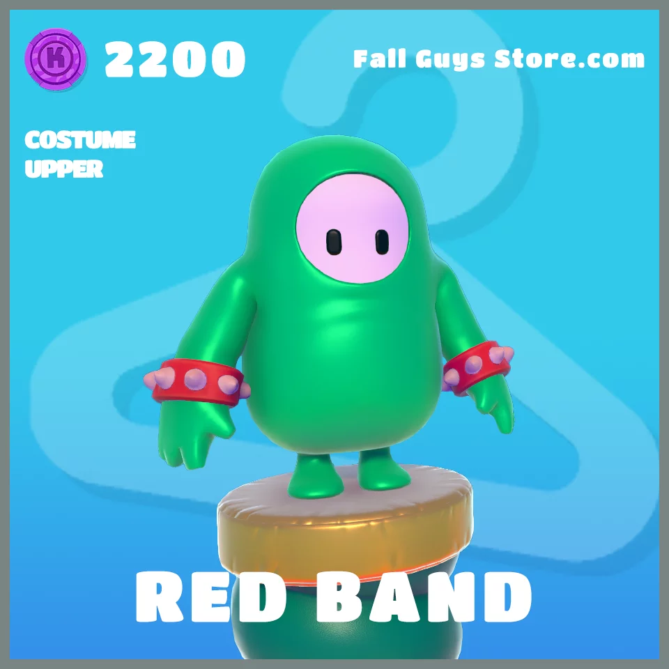 Red Band Costume Upper in Fall Guys