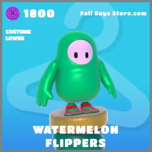 Watermelon Flippers Costume lower in Fall Guys