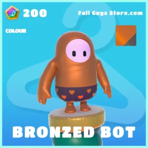 Bronzed Bot Colour in Fall Guys