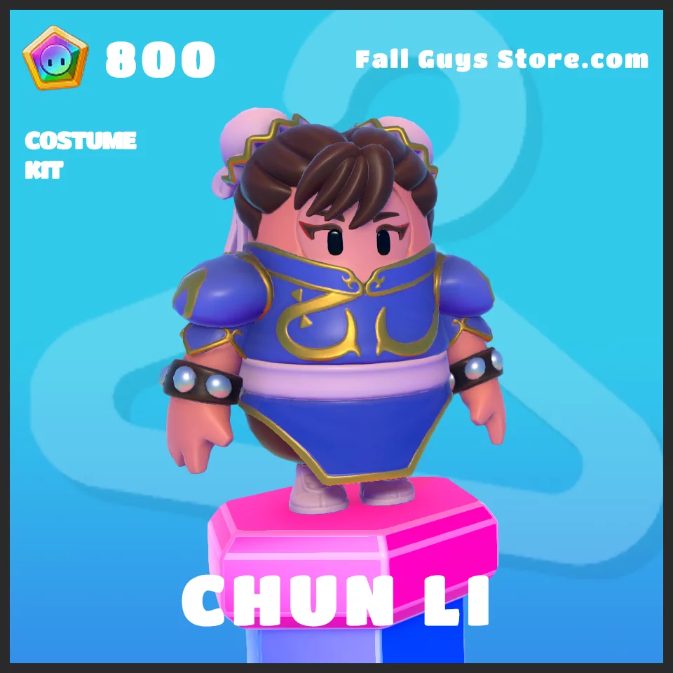 Chun Li - Costume Kit in Fall Guys