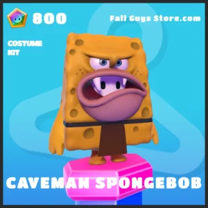 Caveman Spongebob Squarepants Skin in Fall Guys