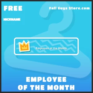 Employee of the month Spongebob Squarepants Nickname in Fall Guys