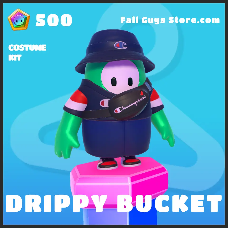 Drippy Bucket Champion x Fall Guys Skin