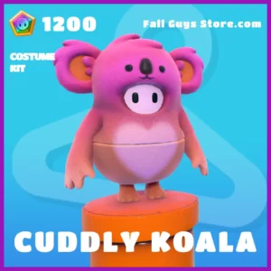 Cuddly Koala Costume Skin in Fall Guys