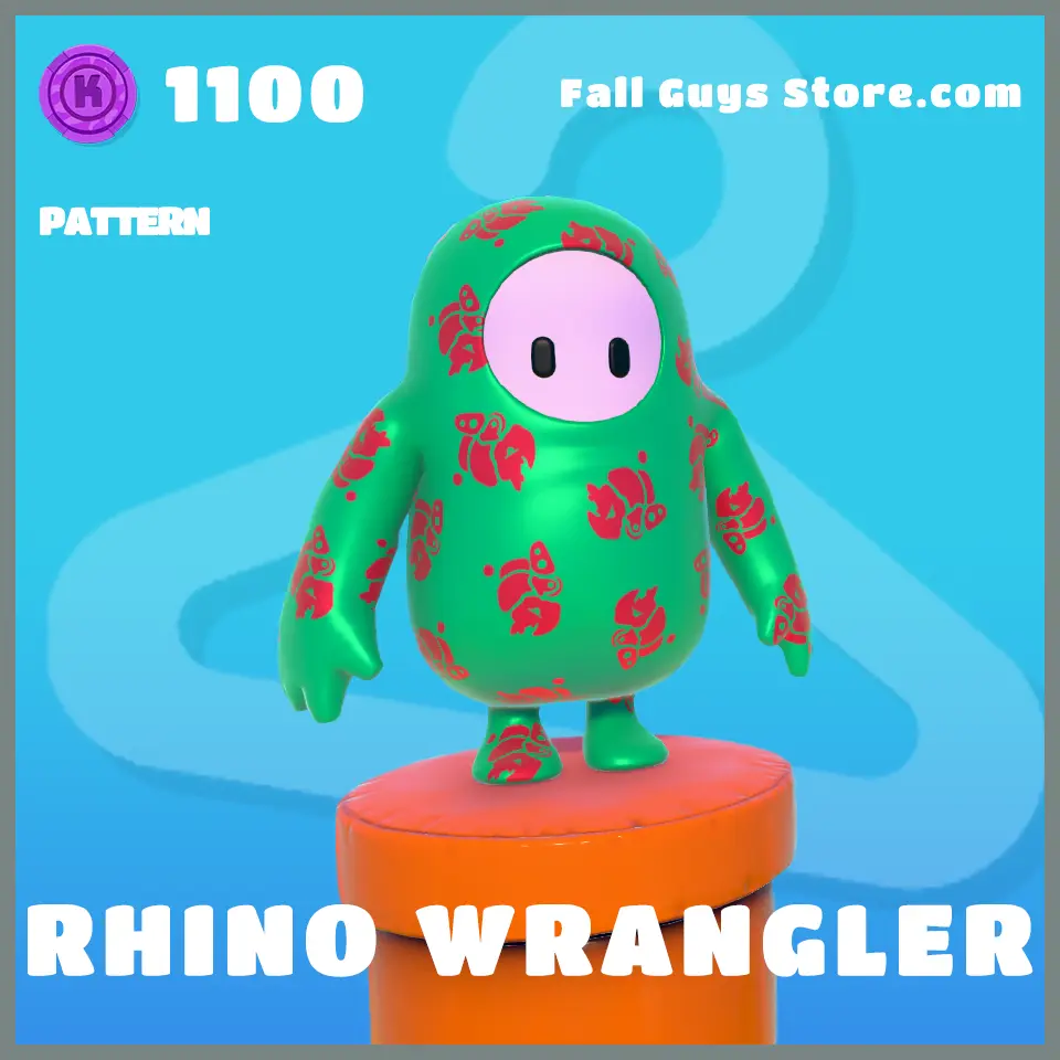 Rhino Wrangler Pattern in Fall Guys
