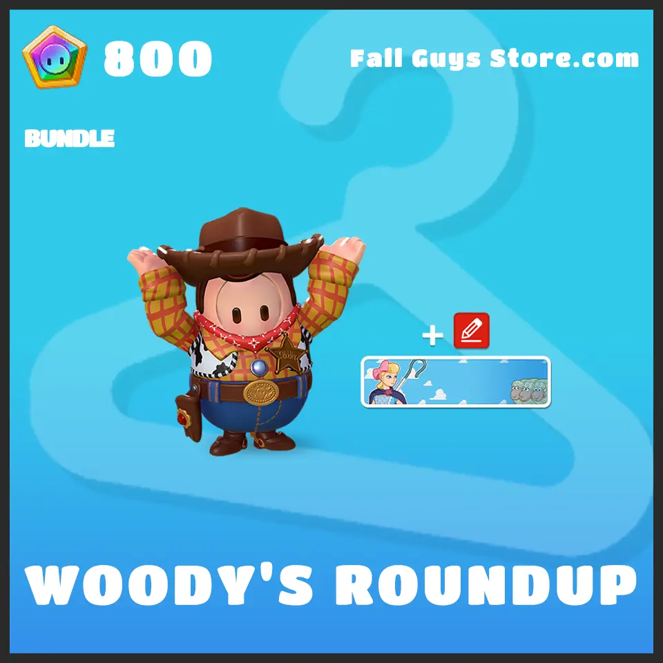 Woody's Roundup Bundle in Fall Guys